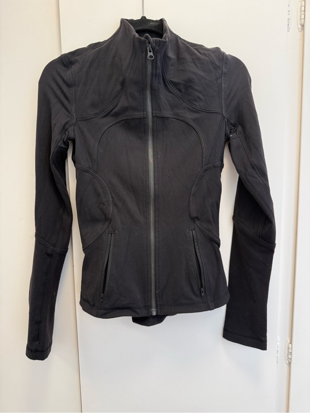 lululemon athletica Black Full-Zip Athletic Jacket
